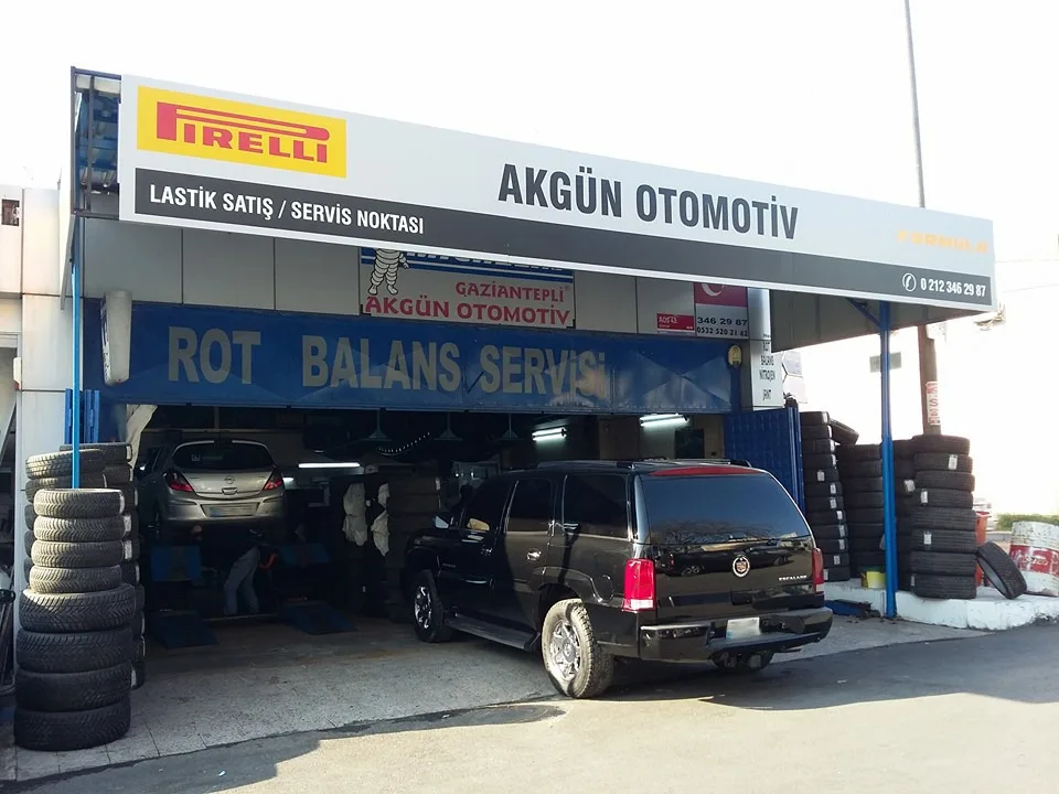 Akgün Otomotiv Pirelli satış noktası dış cephe