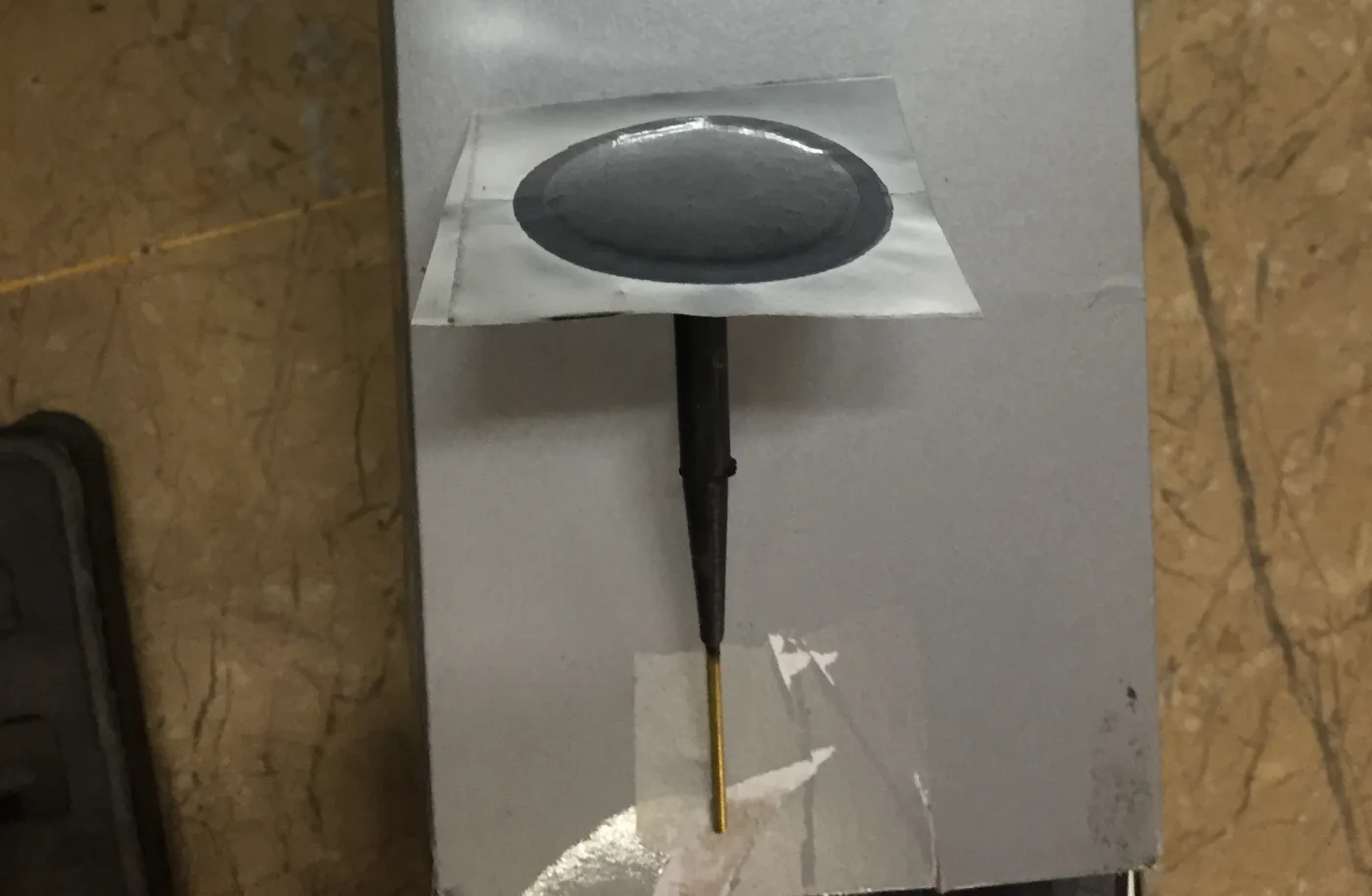 Mantar yama ile lastik tamiri